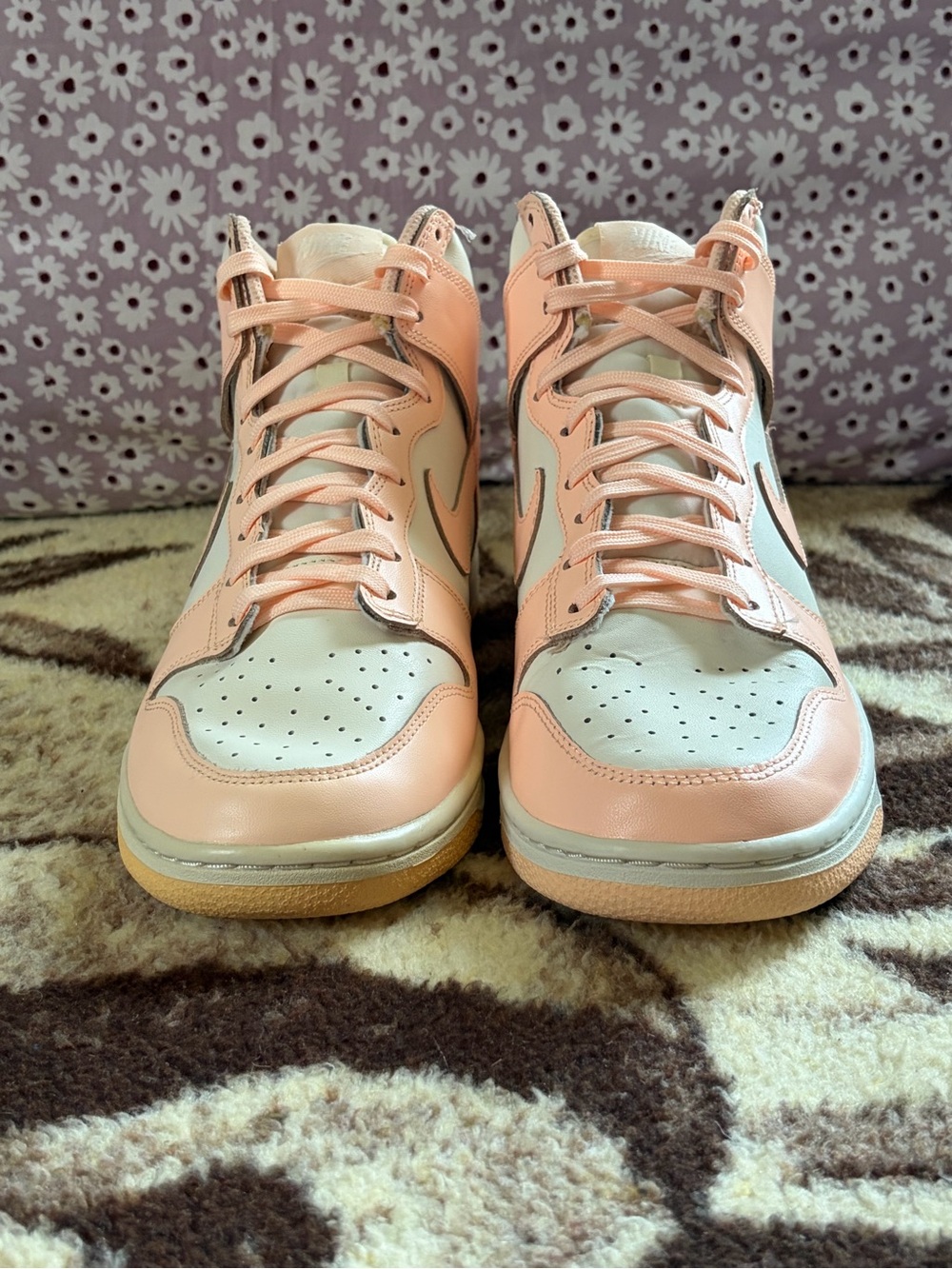 Nike Dunk High Sail Crimson Tint Women’s 9.5 DD1869-104